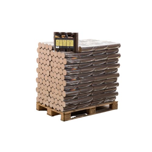 Premium-Briketts aus 100 % Buchenholz – 960 kg (96 Säcke à 10 kg)