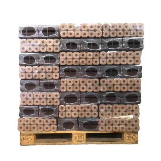 Pini-Kay Holzbriketts – 96 Bündel à 12 Stück – 960 kg